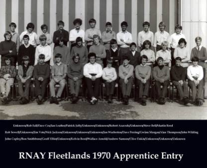 1970 Apprentice Entry